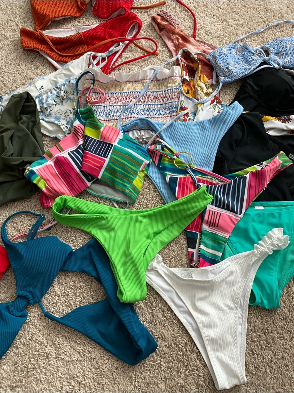 Mixed Bikini Set Lot - Multicolor Swimwear